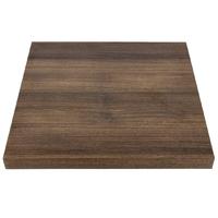 bolero square table top rustic oak 700mm