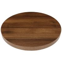 Bolero Round Table Top Rustic Oak 600mm