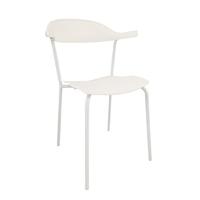 bolero pp wishbone chair white pack of 4 pack of 4