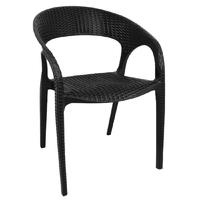 Bolero PP Rattan Wraparound Armchair (Pack of 4) Pack of 4