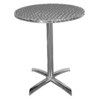 bolero flip top table stainless steel 600mm