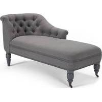 bouji right hand facing chaise graphite grey and slate