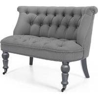 bouji love seat graphite grey