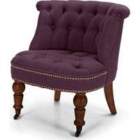 Bouji Chair, Pansy Purple and Vintage Brown