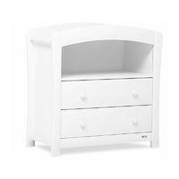 Boori Urbane Sunshine 2 Drawer Chest With Integrated Changing Station-White