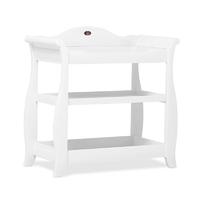 boori sleigh 3 tier changer white