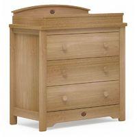 Boori Universal 3 Drawer Chest With Arched Change Tray-Almond