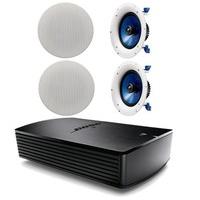 bose soundtouch sa 5 amplifier with 2 pair of yamaha nsic800 in ceilin ...