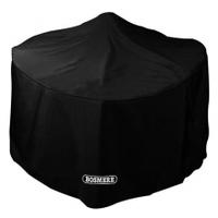 Bosmere Storm Black Round Fire Pit Cover, Round Fire Pit Cover, Small