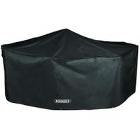 bosmere storm black rectangular patio set cover rectangular patio set  ...