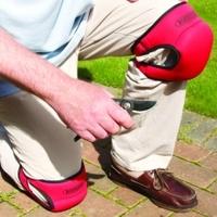 bosmere boskneeleze luxury knee pads red knee pads