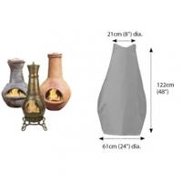 bosmere thunder grey chimenea covers large chimenea cover