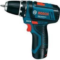 Bosch GSR 10, 8-2-LI + 2 x 2, 0 Ah Cordless drill 10.8 V 2 Ah Li-ion incl. spare battery