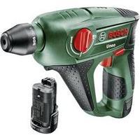 Bosch Uneo SDS-Quick-Cordless hammer drill 10.8 V 2 Ah Li-ion incl. spare battery, incl. case