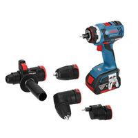 Bosch Bosch GSR 18 V-EC FC2 Professional Cordless Drill/Driver with 2x4.0Ah Batteries and Adapters