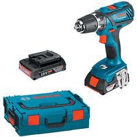 Bosch Bosch GSR 18-2-LI PLUS 18V 2.0Ah Cordless Drill Driver Kit