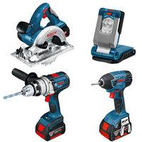 Bosch Bosch BAG+4 RS 4 Piece 18V Power Tool Kit