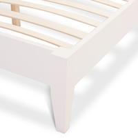 boston white bed frame