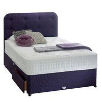 Body Cool Gel 1500 Divan Set - 2 drawers - Wheat - Single