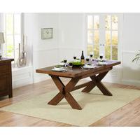 Bordeaux 160cm Dark Oak Extending Dining Table