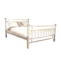 boston chrome bed frame king chrome