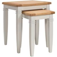 Boston Light Grey Painted Nest of Tables