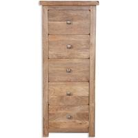 Bombay Chest of Drawer - Tall 5 Drawer