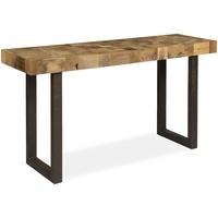 Boston Mosaic Console Table with Iron Legs