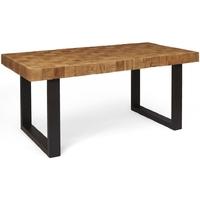 Boston Small Mosaic Dining Table with Iron Legs
