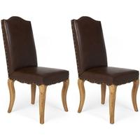 Boston Microfibre Dining Chair (Pair)