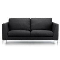 boston 2 seater sofa charcoal