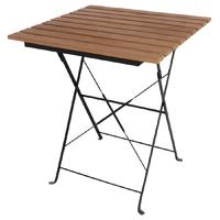 Bolero Faux Wood Bistro Table Square 600mm