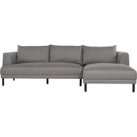 Bowery Right Hand Facing Chaise, Fossil Grey