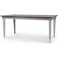 Bourbon Vintage Dining Table, Distressed Grey