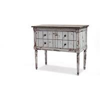 Bourbon Vintage Cabinet, Distressed Grey