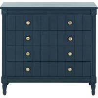 Bourbon Vintage Chest Of Drawers, Dark Blue