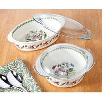 Botanic Garden Oval Casserole Dish, 2? pint