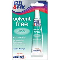 Bostik 80520 Glu & Fix All Purpose Solvent Free Adhesive 20ml