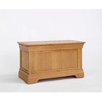 Bordeaux Oak Blanket Box