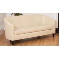 Boscombe 3 seat sofa cream