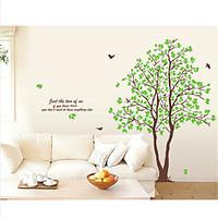 Botanical Lover Trees Decal Mural Removable Wall Stickers