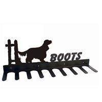 boot rack in english cocker spaniel design medium