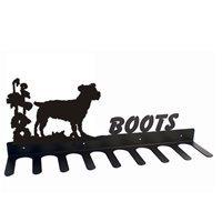 BOOT RACK in Jack Russell Design - Medium