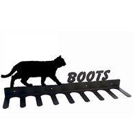 BOOT RACK in Prowling Cat Design - Medium