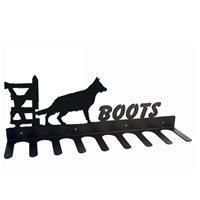 boot rack in german shepherd design medium