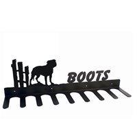 boot rack in staffordshire terrier design medium