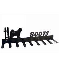 boot rack in tibetan terrier design medium