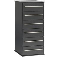 Bobby 6 Drawer Narrow Chest Beech