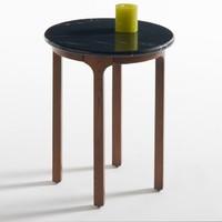 Botello Round Side Table with Marble Top