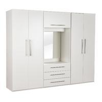 Bobby Fitted Wardrobe White